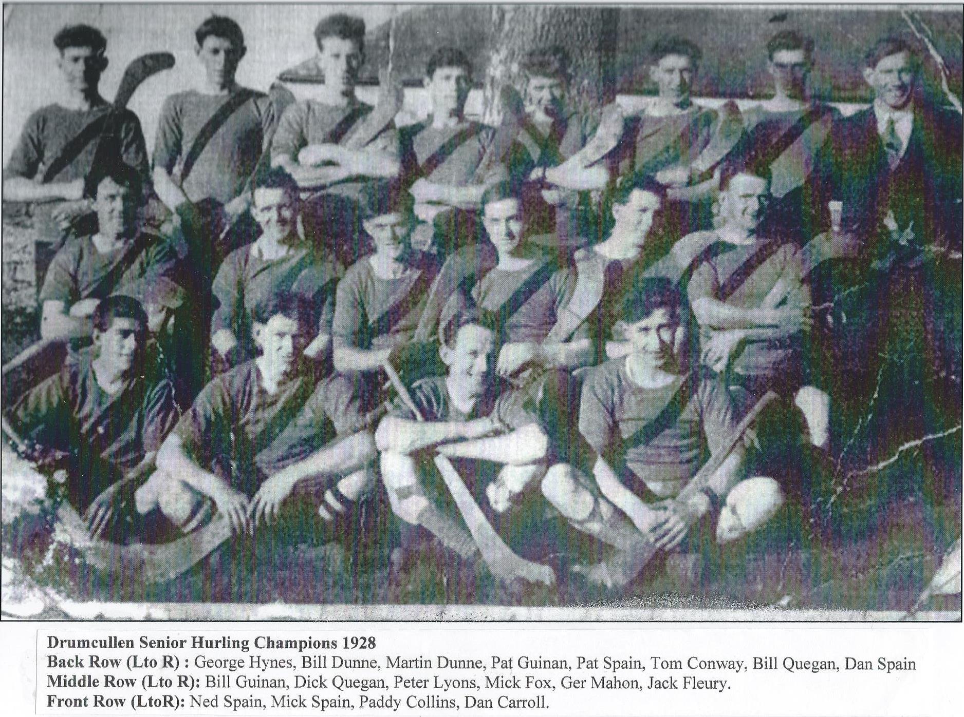 Drumcullen Senior Team - 1928