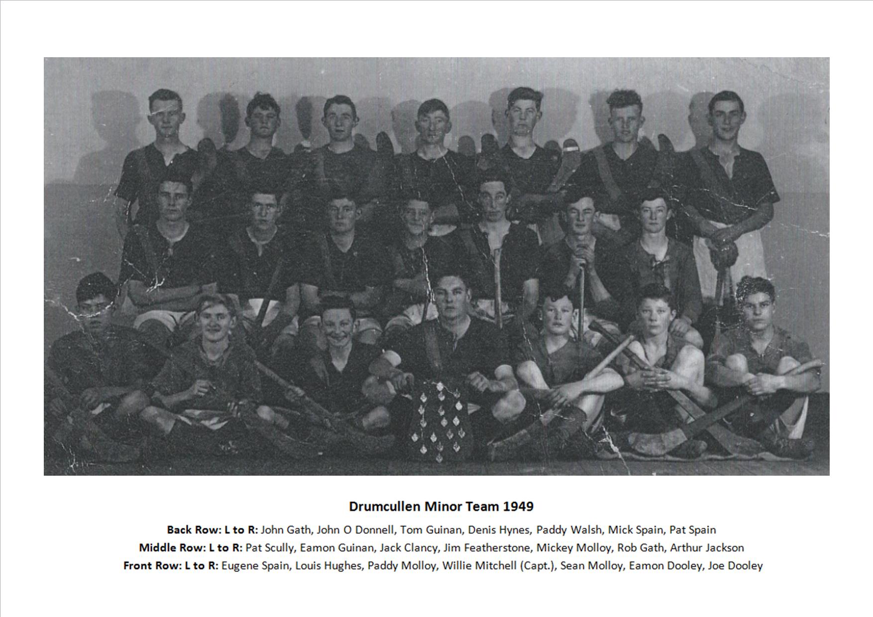 Drumcullen Minor Team - 1949