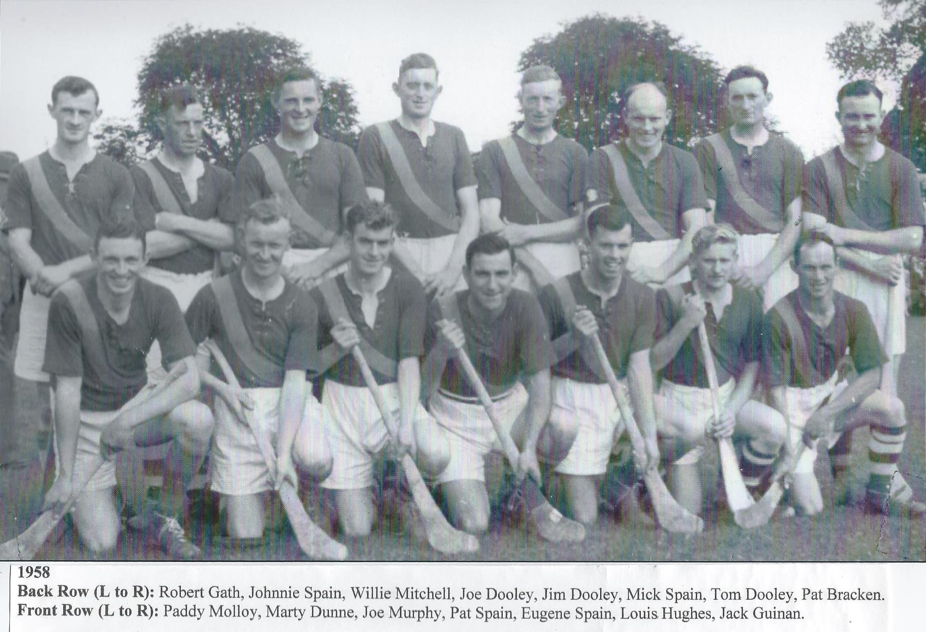 Drumcullen Senior Team - 1958