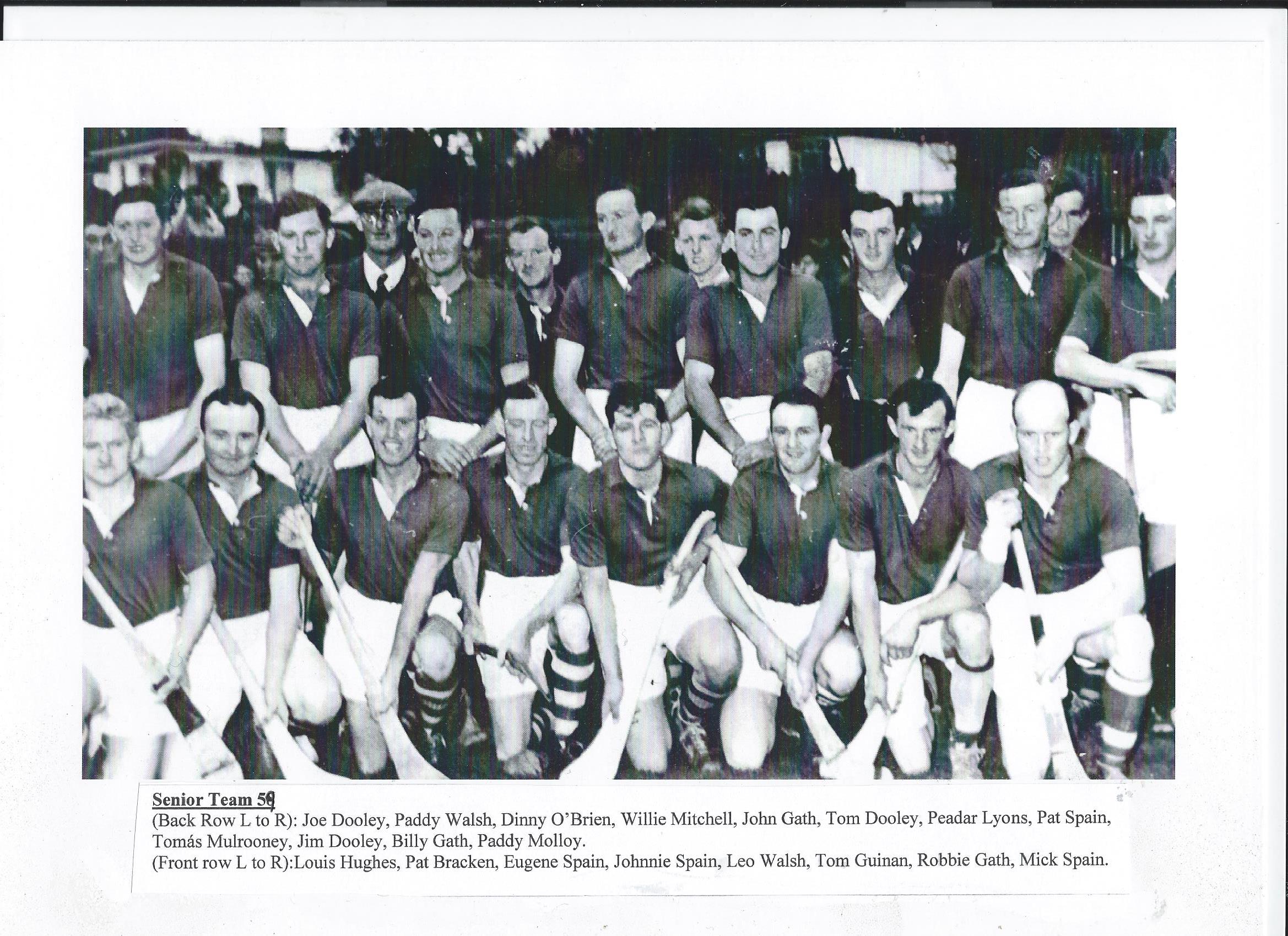 Drumcullen Senior Team - 1959