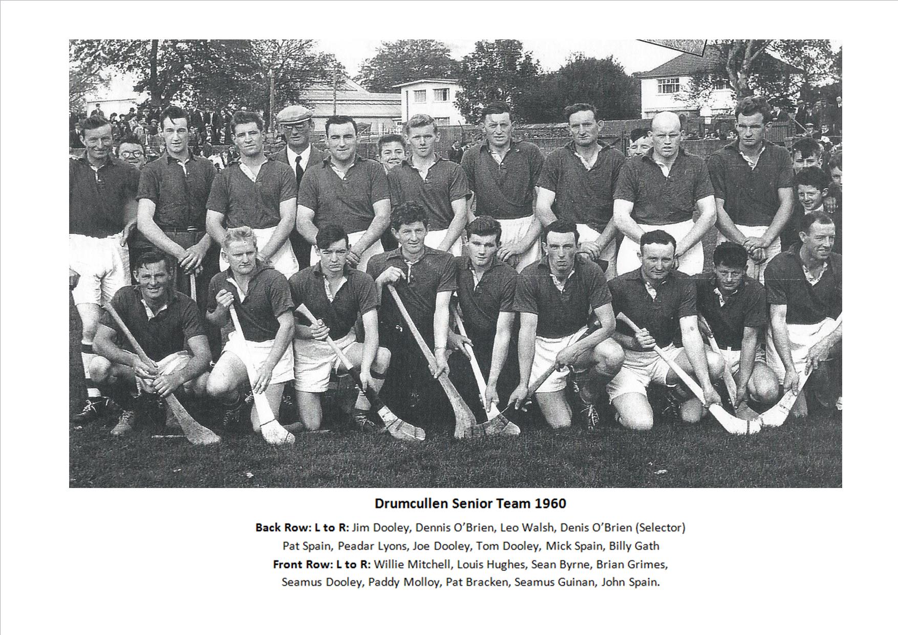 Drumcullen Senior Team - 1960