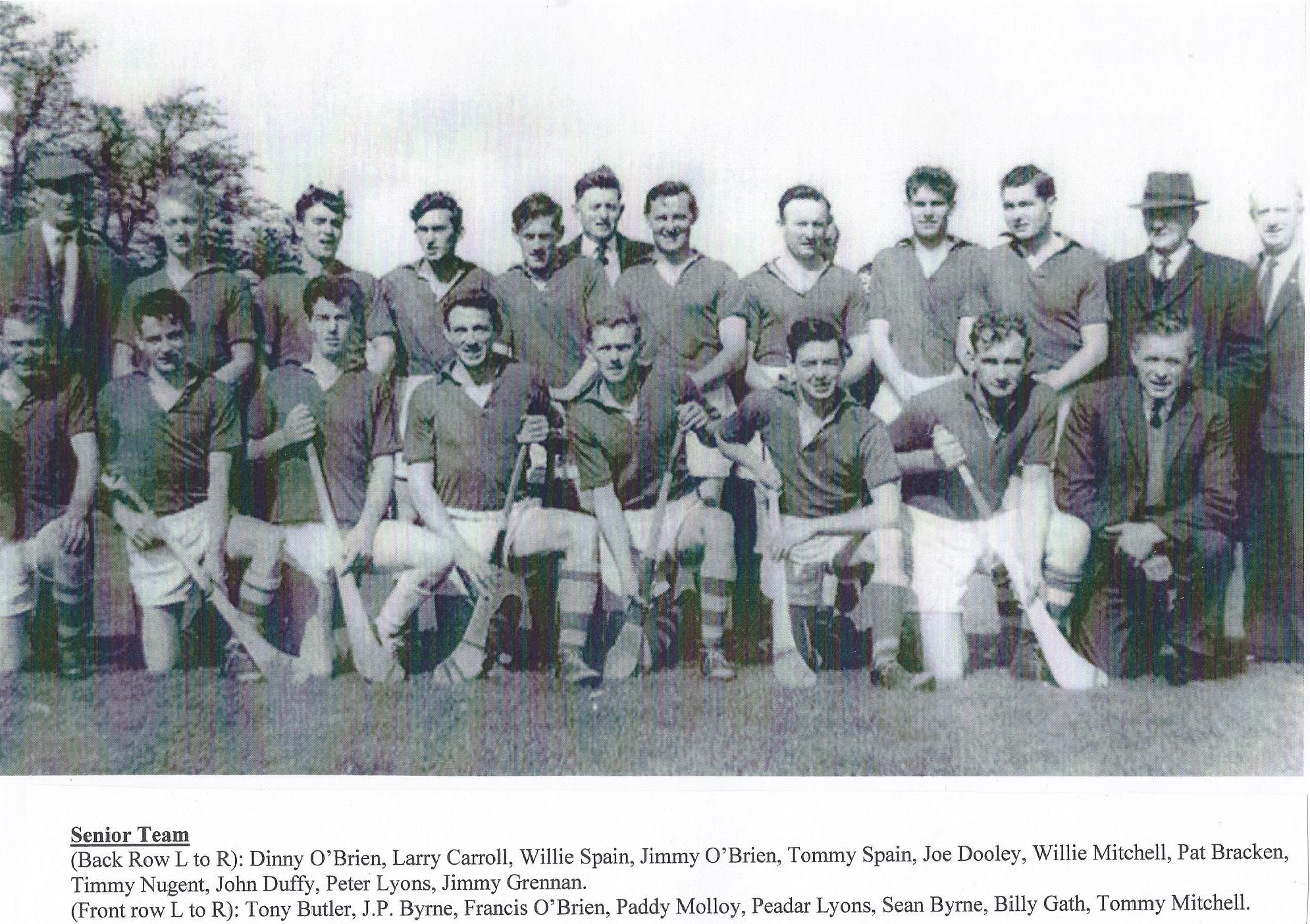 Drumcullen Senior Team - 1963