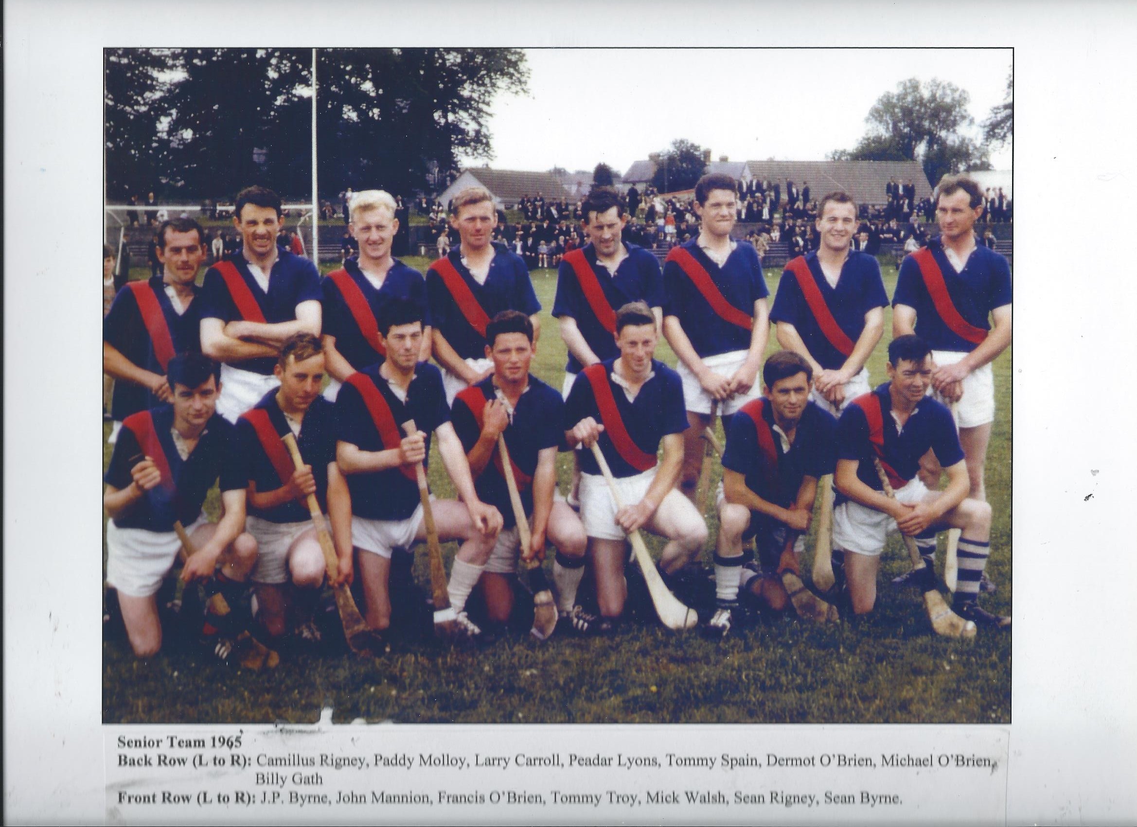 Drumcullen Senior Team - 1965