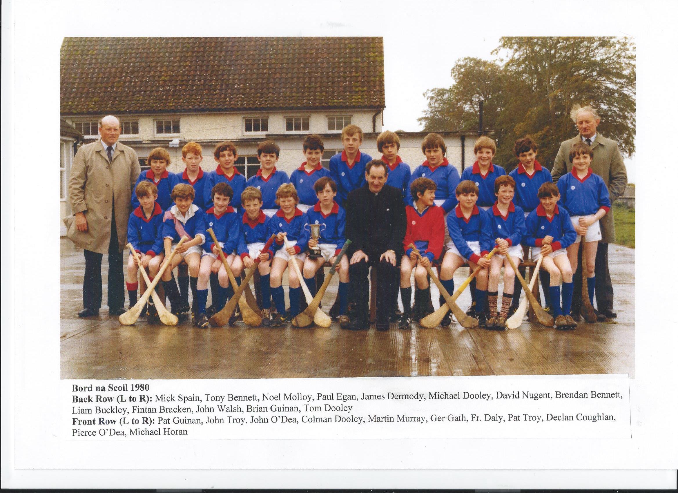 Bord Na Scoil Team - 1980