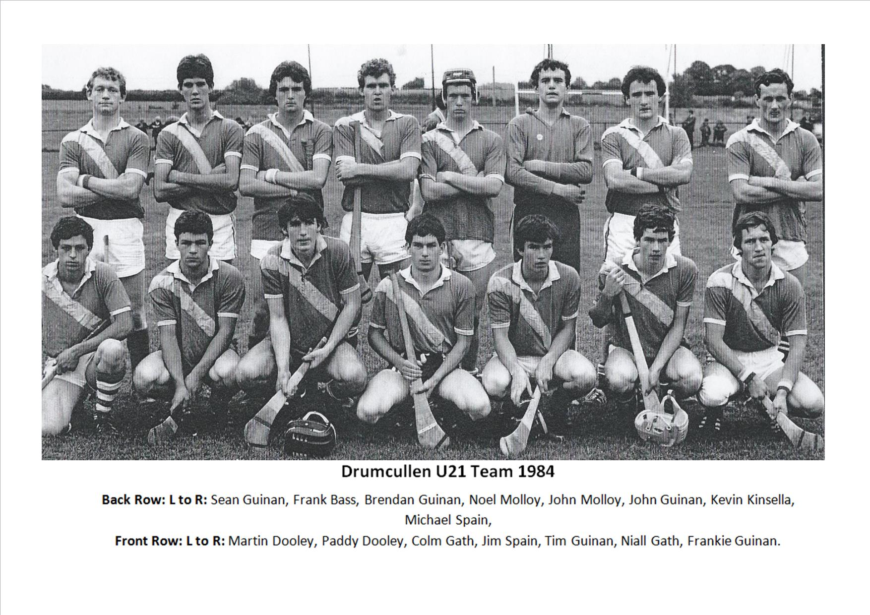 Drumcullen U21 Team 1984